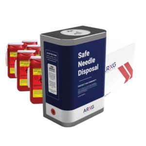 1.4 Qt Mail-In Take Back Sharps and Mount System (with Container 6pk)