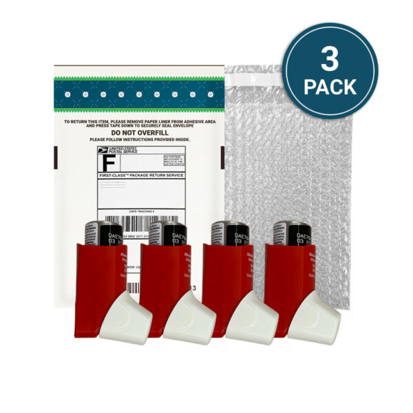 Inhaler Mail-In Take Back Envelopes (3pk)