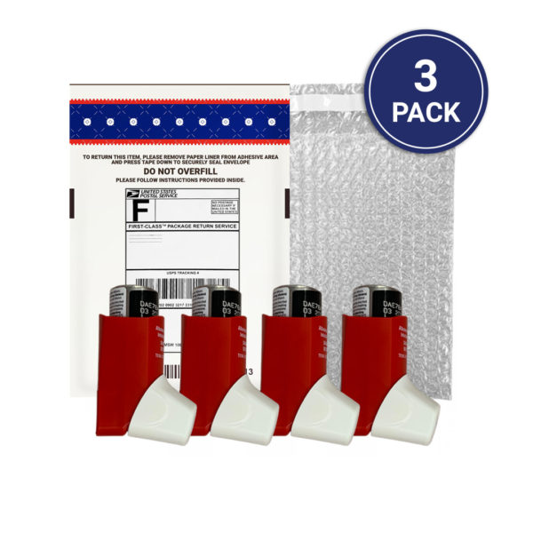 Inhaler Mail-In Take Back Envelopes