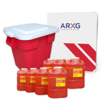 28 Gallon Sharps Disposal and Destruction Kit