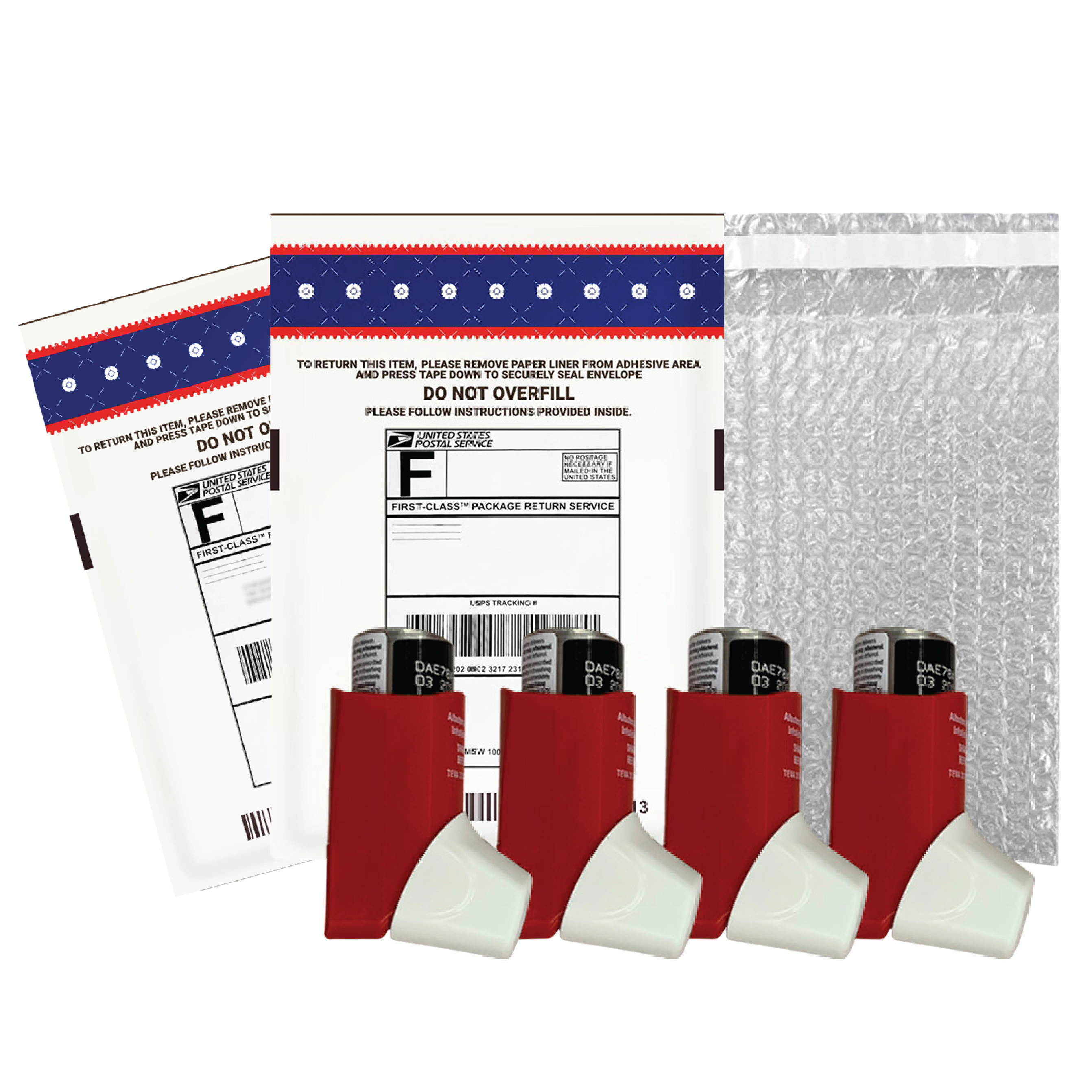 Unused Inhaler Disposal Mail-In Take Back