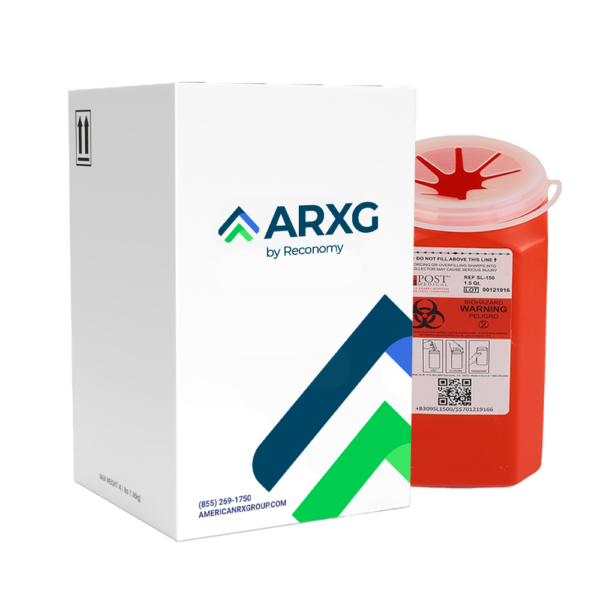 1.5 Qt Mail-In Take Back Sharps Container (1pk)
