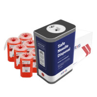1.5 Qt Mail-In Take Back Sharps And Mount System (With Container 6pk)