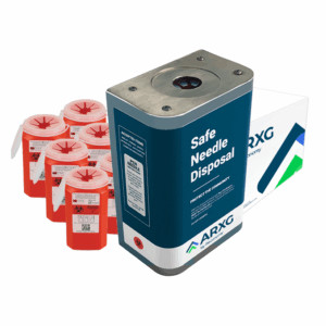 1.5 Qt Mail-In Take Back Sharps and Mount System (with Container 6pk)