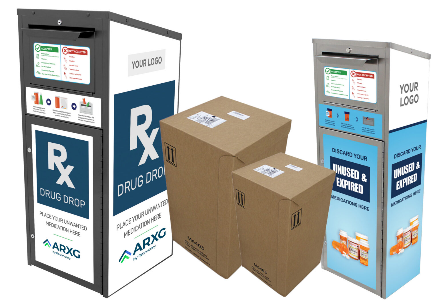 Disposing Rx Injection Jars Medication Disposal - ARXG by Reconomy RX disposal