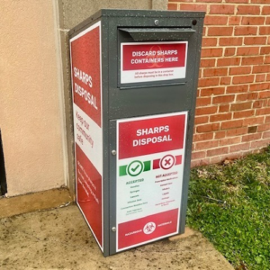 ARXGbyReconomy_Sharps-Disposal-Drop-Box_Healthcare-Clinical-Retail-Pharmacy-Law-Enforcement-Hospitals-Healthcare-Tattoos-Veterinarians_Customer13