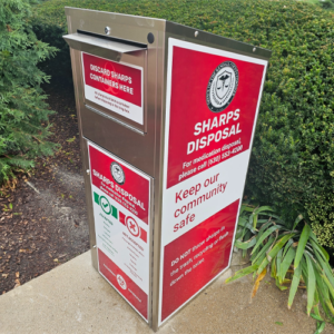 ARXGbyReconomy_Sharps-Disposal-Drop-Box_Healthcare-Clinical-Retail-Pharmacy-Law-Enforcement-Hospitals-Healthcare-Tattoos-Veterinarians_Customer19