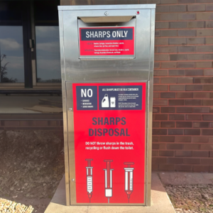 ARXGbyReconomy_Sharps-Disposal-Drop-Box_Healthcare-Clinical-Retail-Pharmacy-Law-Enforcement-Hospitals-Healthcare-Tattoos-Veterinarians_Customer4