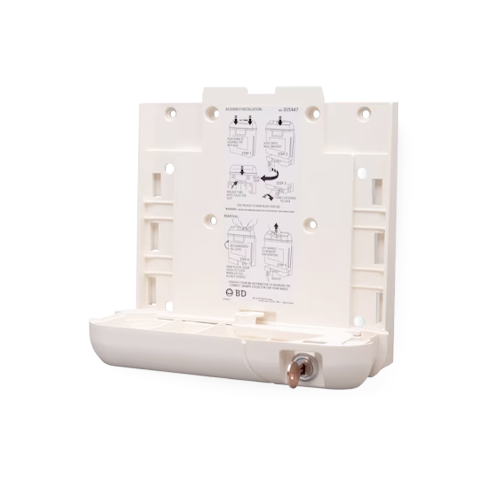 Locking Bracket Wall Mount for 5.4-Quart Sharps Containers