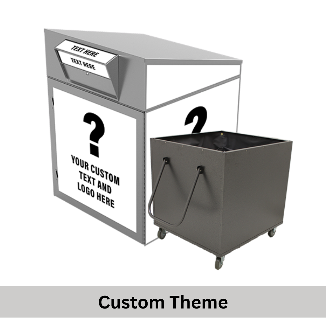 Extra Large Library Book Return (1010) with Book Truck - Image 6