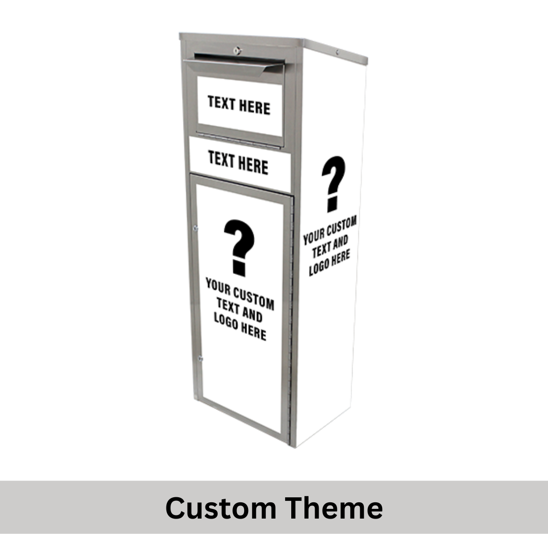 Medium Amnesty Drop Box (20 Gallon) Stainless Steel (720) - Image 4