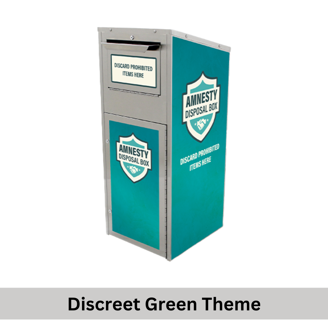 Large Amnesty Drop Box (28 Gallon) Stainless Steel (710) - Image 2