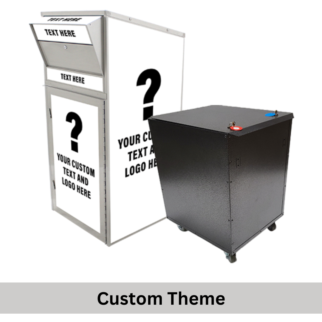 Large Ballot Drop Box (810) with Transfer Cart - Image 11