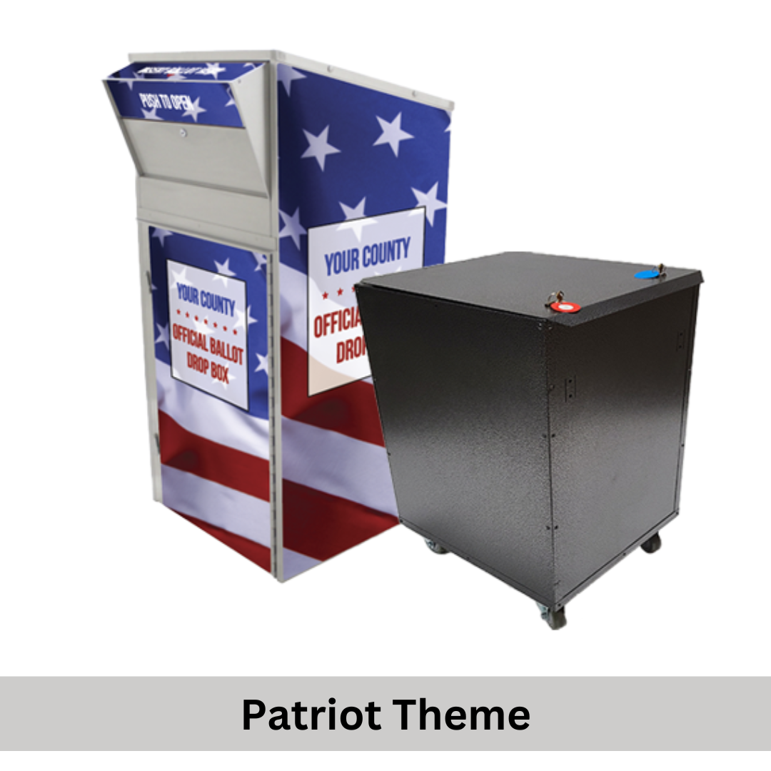 Large Ballot Drop Box (810) with Transfer Cart - Image 4