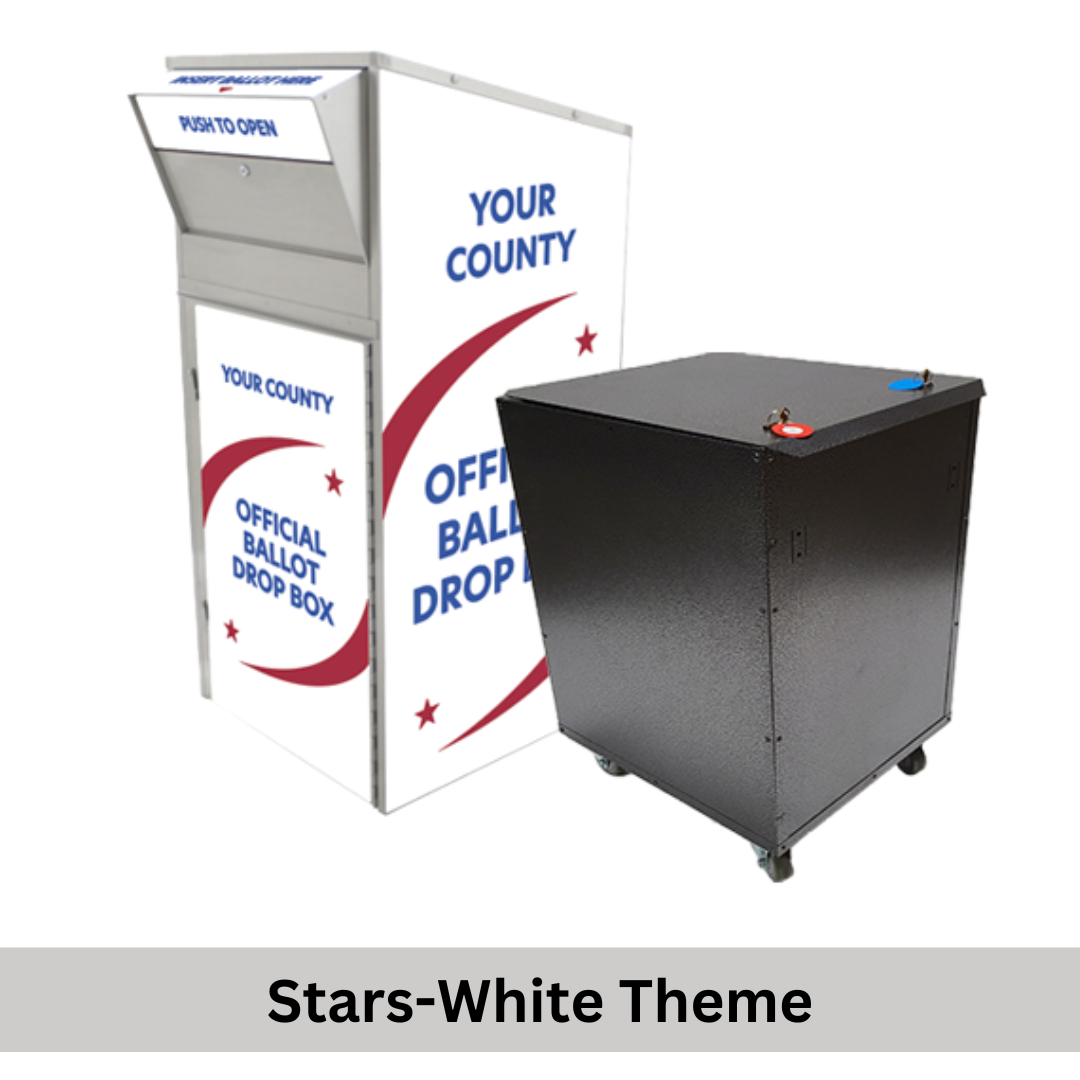 Large Ballot Drop Box (810) with Transfer Cart - Image 8
