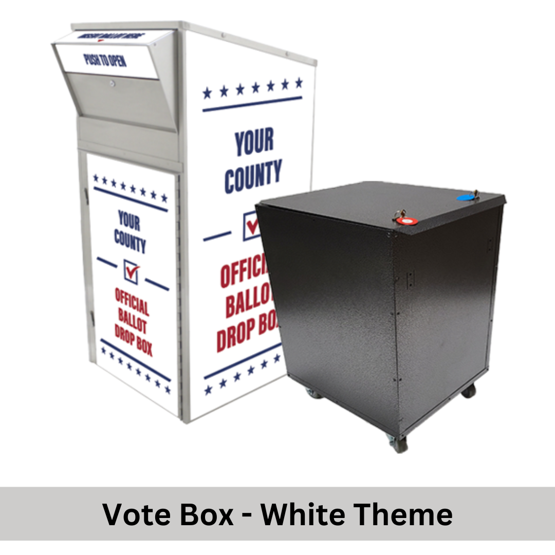Large Ballot Drop Box (810) with Transfer Cart - Image 5