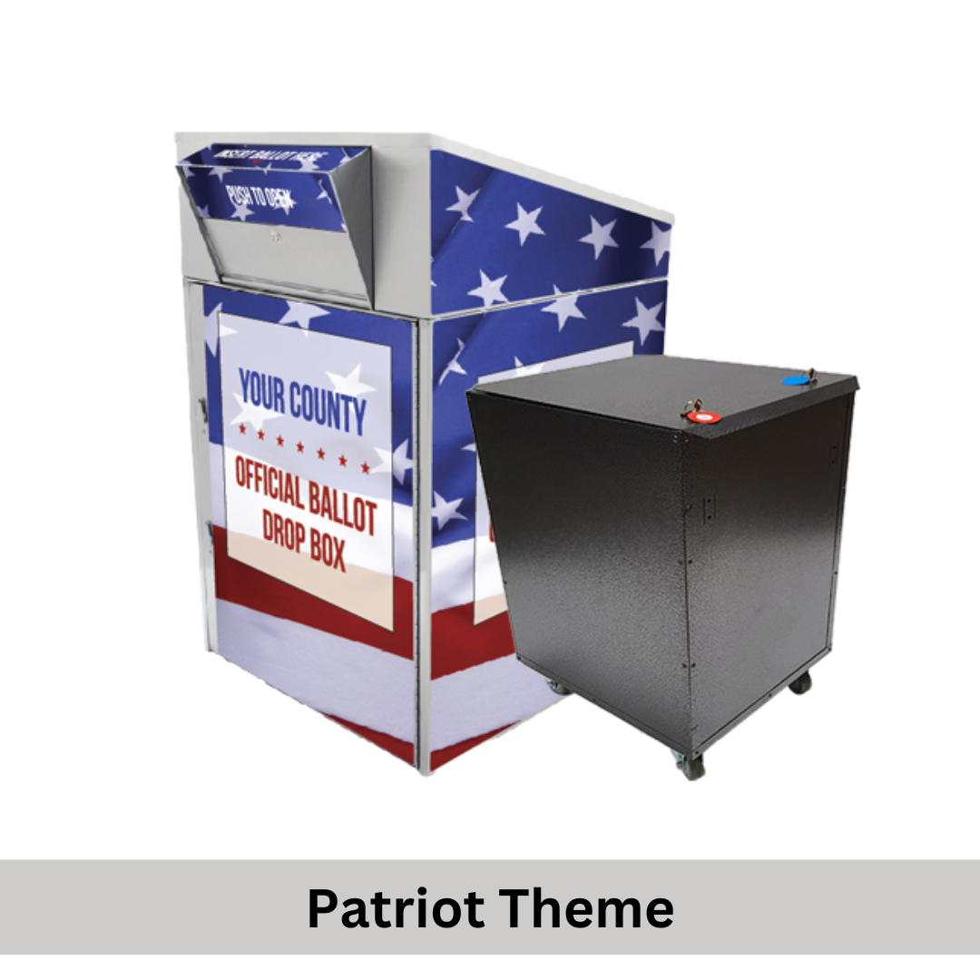 Extra Large Ballot Drop Box (910) with Transfer Cart - Image 10