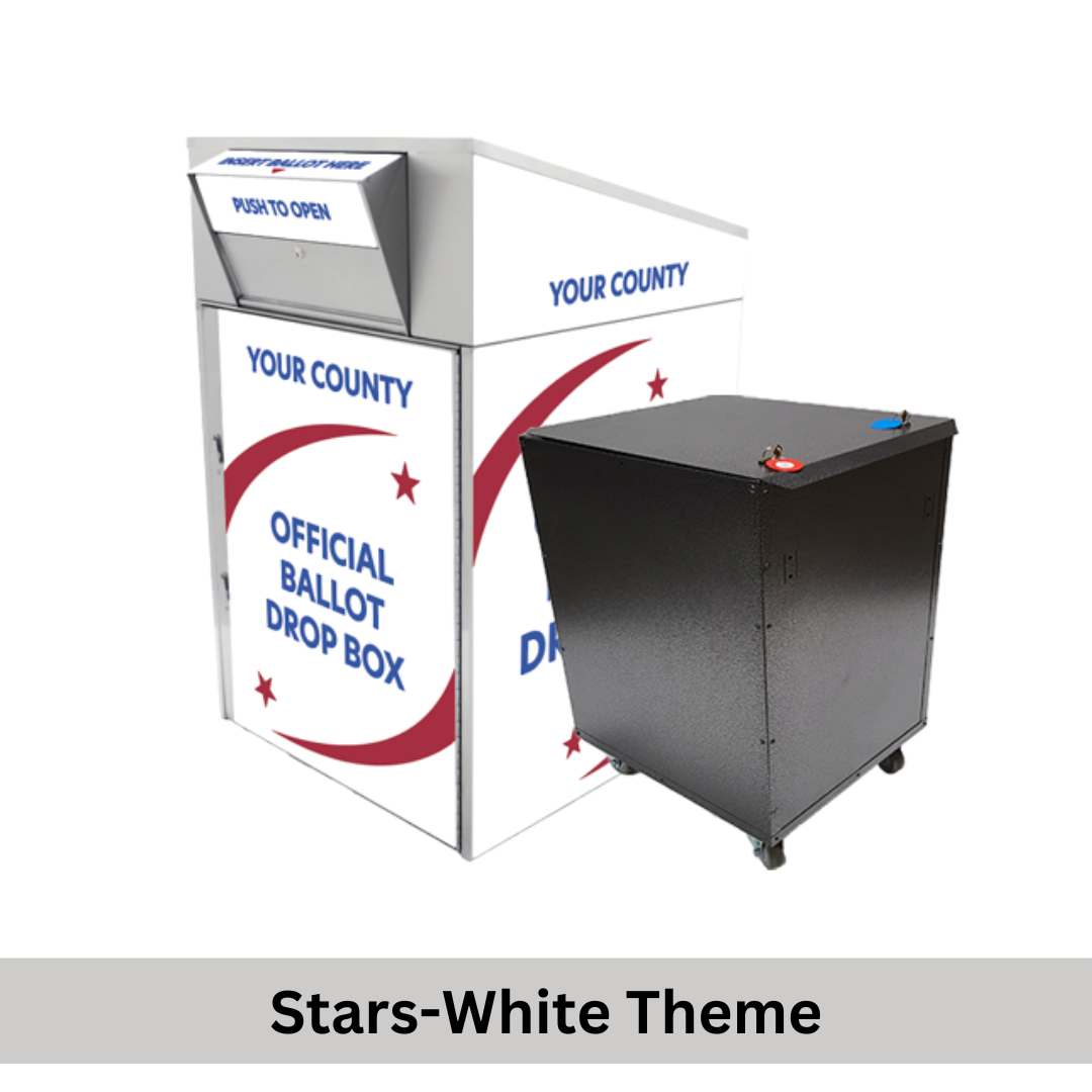 Extra Large Ballot Drop Box (910) with Transfer Cart - Image 5