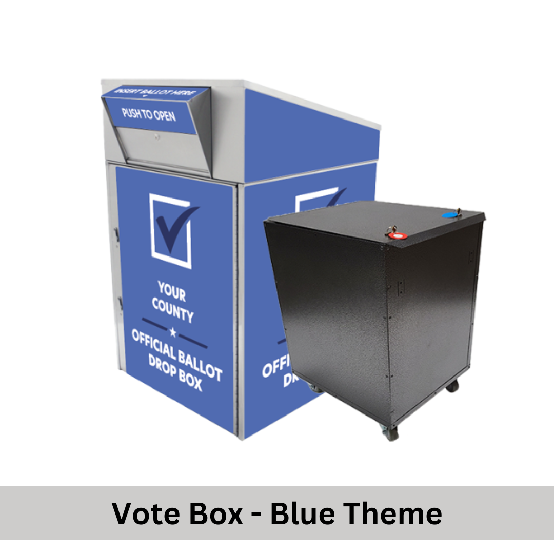 Extra Large Ballot Drop Box (910) with Transfer Cart - Image 7