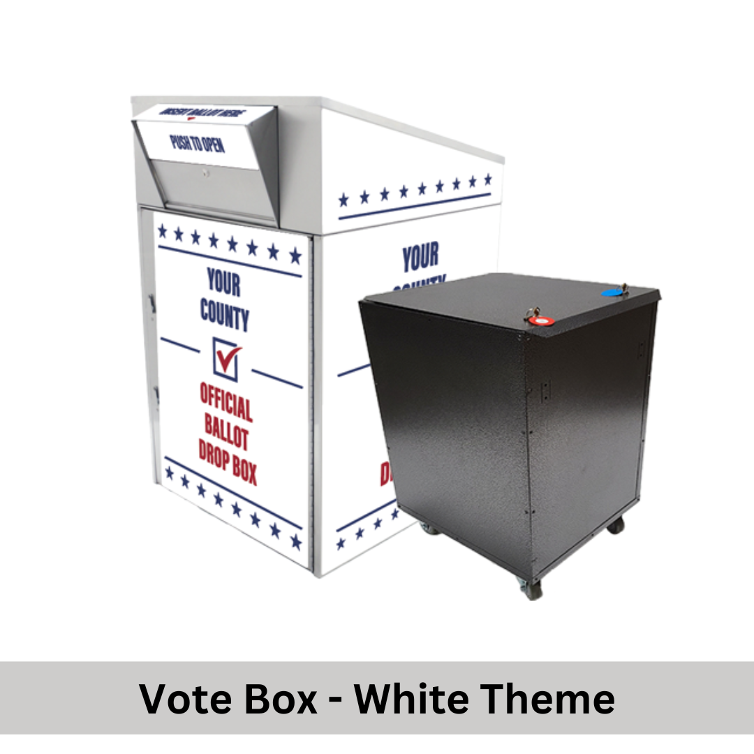 Extra Large Ballot Drop Box (910) with Transfer Cart - Image 9