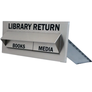 Through-Wall Double Book and Media Library Return (HCU)