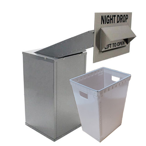 Payment Material Depository Unit with Plastic Collection Tote - Image 3