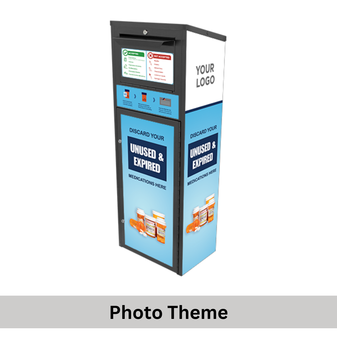Medium Medication Disposal Drop Box (20 Gallon) Powder Coated (720) - Image 4