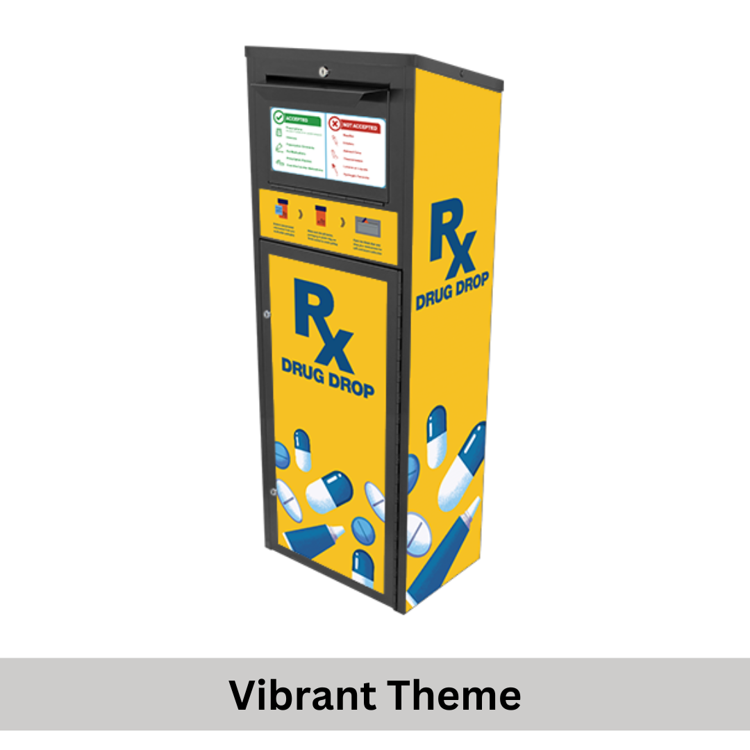 Medium Medication Disposal Drop Box (20 Gallon) Powder Coated (720) - Image 3