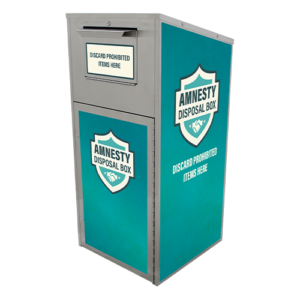 Large Amnesty Drop Box (46 Gallon) Stainless Steel (810)