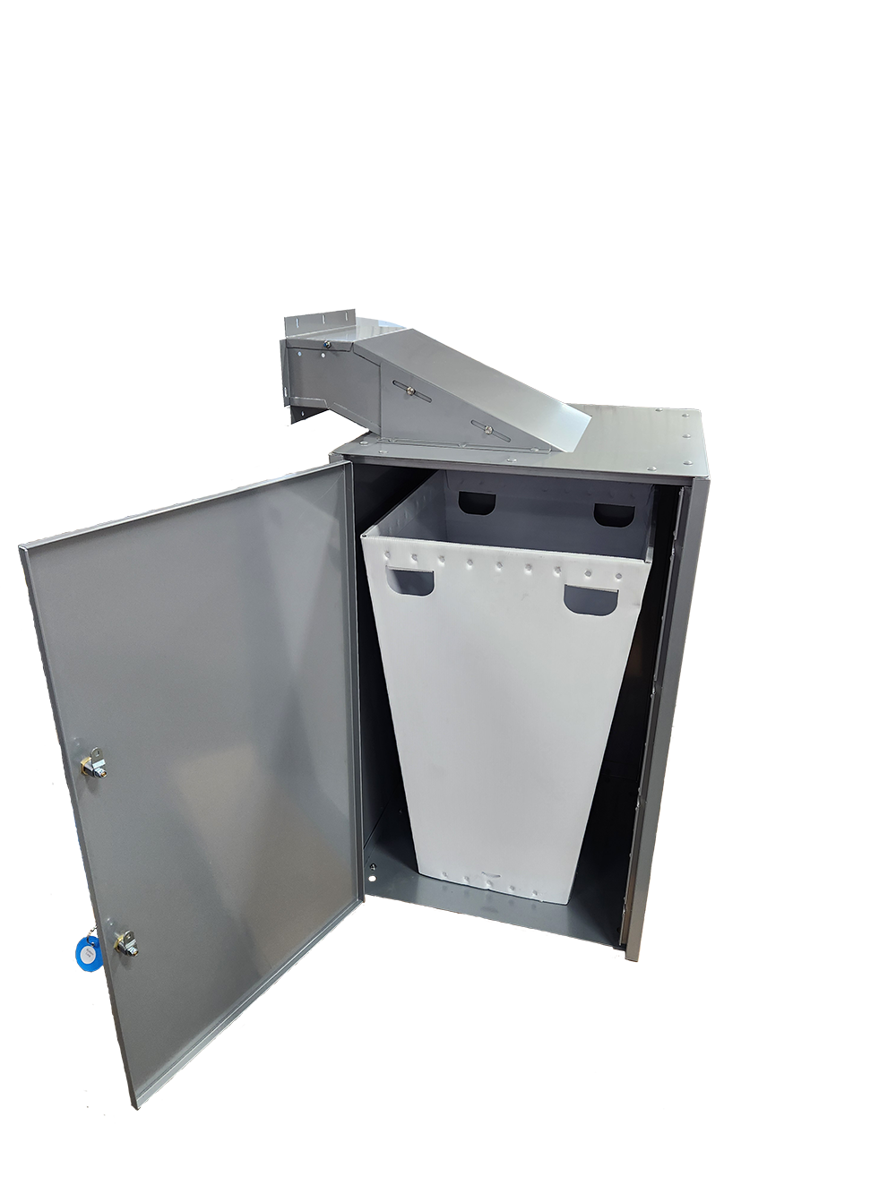 Payment Material Depository Unit with Plastic Collection Tote - Image 4