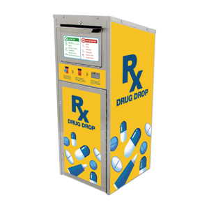 Large Medication Disposal Drop Box (28 Gallon) Stainless Steel (710)